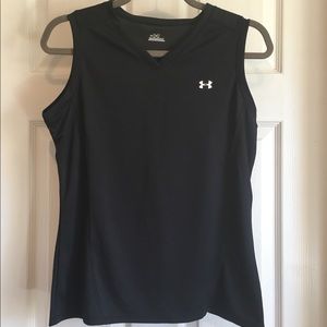 Under Armour black work out tank top
